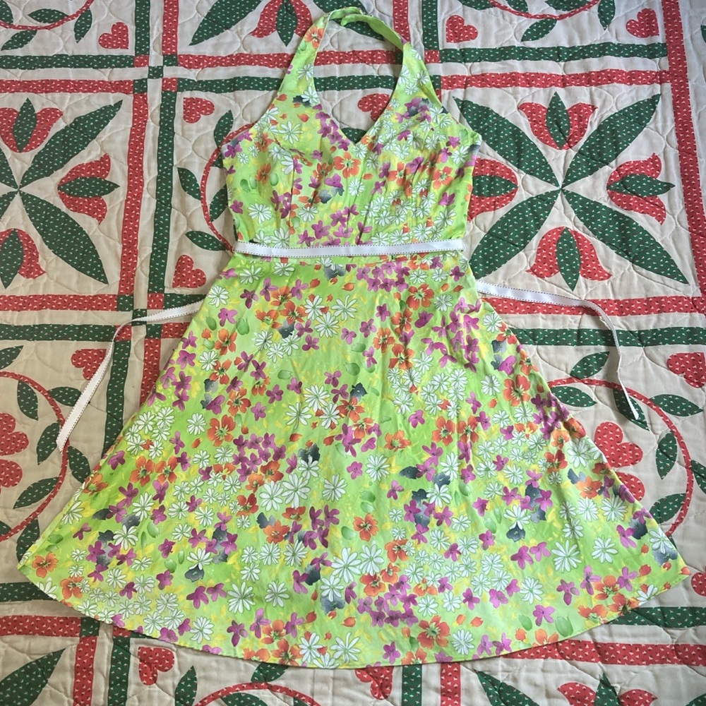 Vintage halter dress
